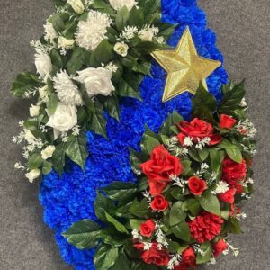 Тематический венок  арт. ВТ-7, высота 120 см